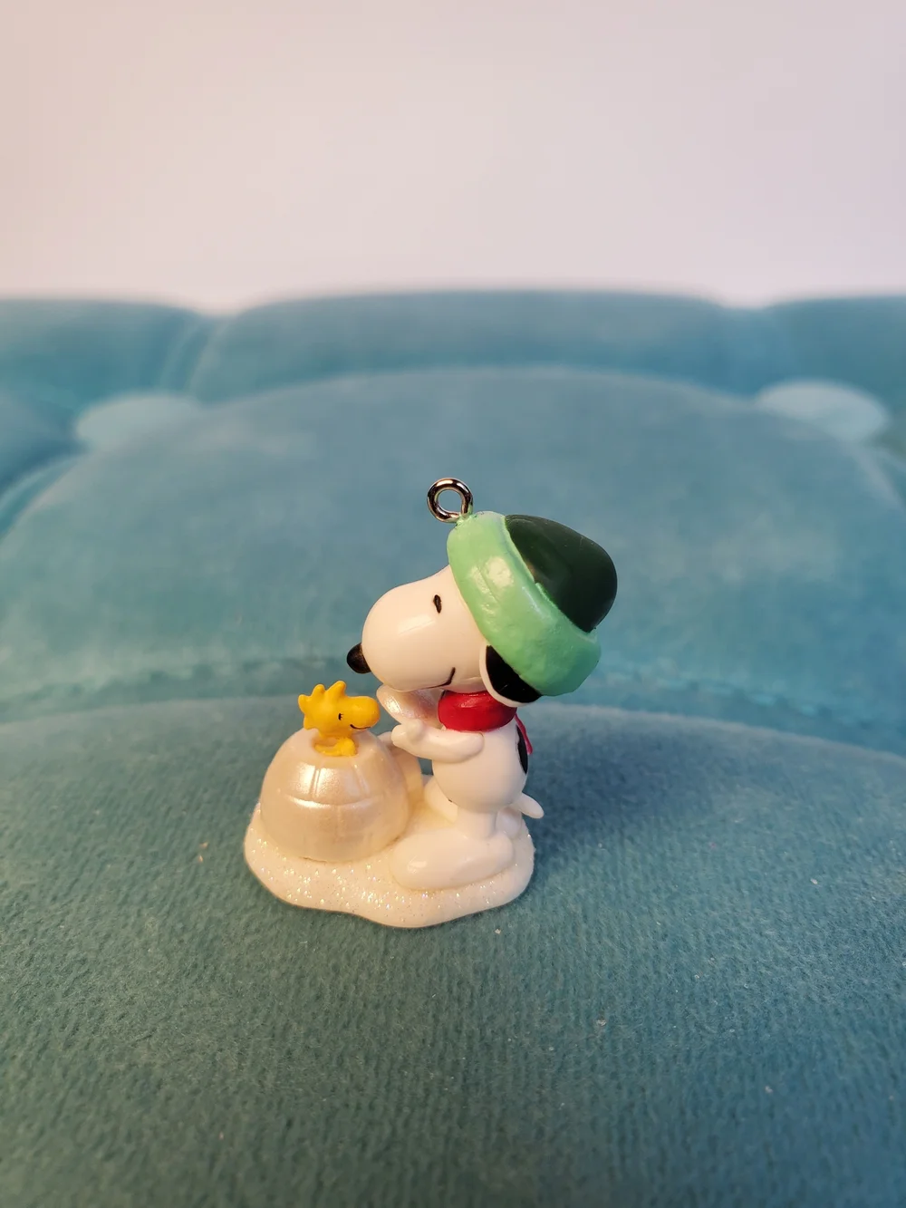 Hallmark Keepsake Mini Ornament Winter Fun with Snoopy 17th Series 2014 QXM8503